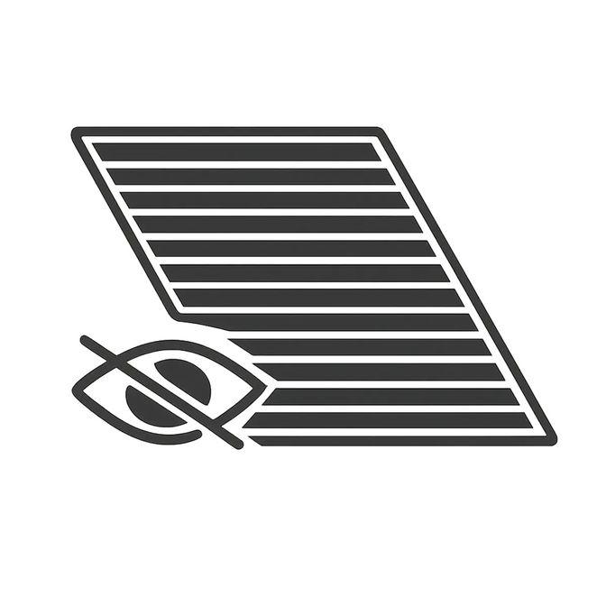 Brise-Soleil Privatsphäre auf der Terrasse