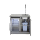 Modul Empire COOL-CLEAN hladilnik + korito (siv) - 4