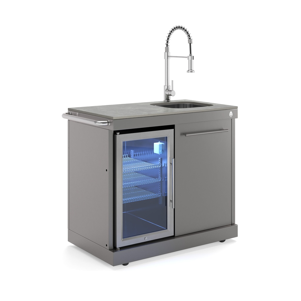 Modul Empire COOL-CLEAN hladilnik + korito (siv) 01
