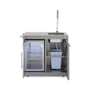 Modul Empire COOL-CLEAN hladilnik + korito (siv) 03