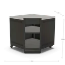 Connect Corner Unit - Kotni modul za letno kuhinjo 1