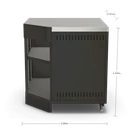 Connect Corner Unit - Kotni modul za letno kuhinjo 3