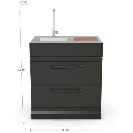 Connect Sink Unit - Modul z umivalnikom za letno kuhinjo 1