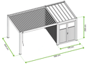 Bioklimatska pergola Ambris