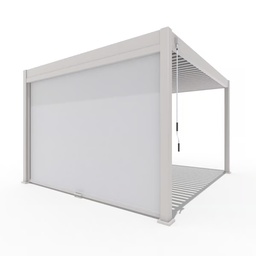 Senkrechtmarkise Antares (4m, Ivory creme)
