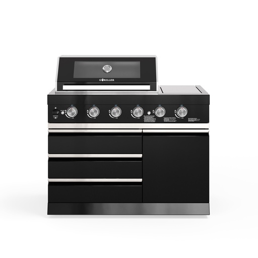 [BLACKBACK-GASGRILL-6-BRENNER-8] Modul Blackback plinski žar (6 gorilnikov)