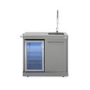 Modul Empire COOL-CLEAN hladilnik + korito (siv)
