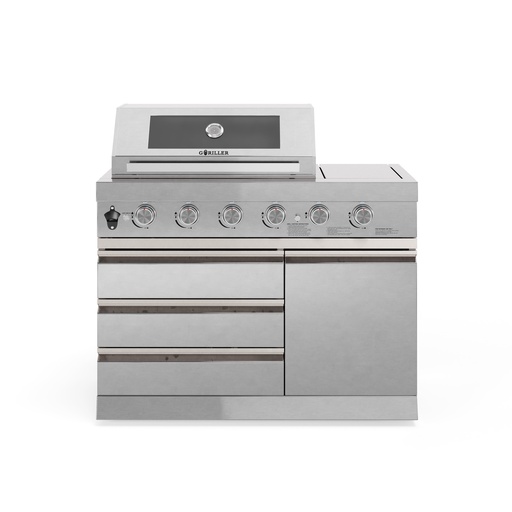 [SILVERBACK-GASGRILL-6-BRENNER-] Modul Silverback plinski roštilj