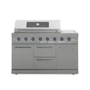 Modulo grill a gas Empire 8 fuochi (grigio)