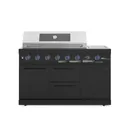 Modulo grill a gas Empire 8 fuochi (nero)