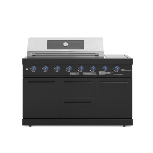 [MOD-EMP-GRILL-8B] Modul Empire Gasgrill 8 Brenner (schwarz)