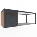 Posto auto coperto Alusan