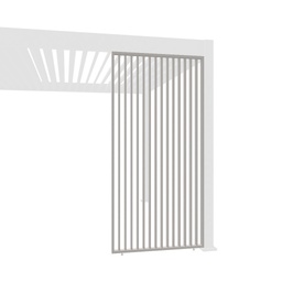 Vertikalna lamelna stranica (0.93m, Ivory krem)