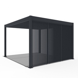 Vertikalna lamelna stranica (1.23m, Antracit)