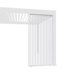 Vertikalna lamelna stranica (1.23m, Bela)