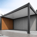 Parete WPC per carport