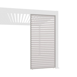 Horizontalna lamelna stranica (1.13m, Ivory cream, Fixed)
