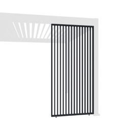 Vertikalna lamelna stranica (1.13m, Anthracite)