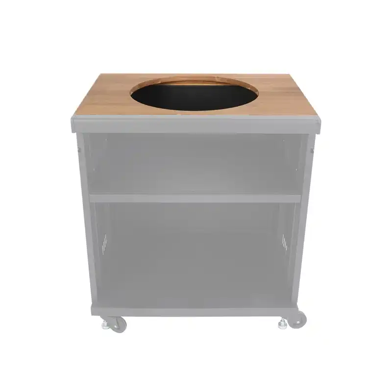 Holzplatte für Kamado - GRLLR Connect Expansion Unit