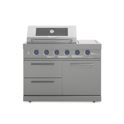 [EMPIRE-GASGRILL-6-BRENNER-8-BR] Modul Empire plinski žar 6 gorilnikov (siv)