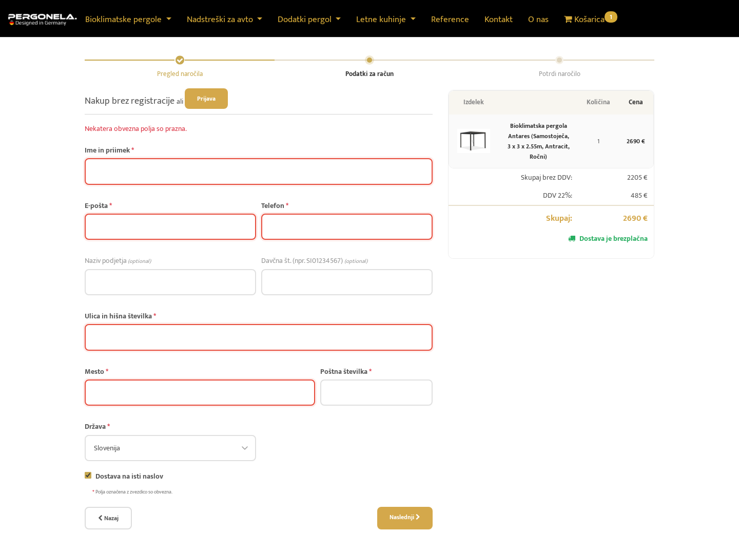 Payment - Desktop